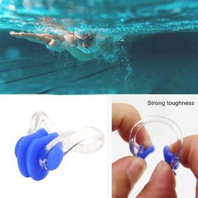 img 1 attached to Wode Silicone Swimming Waterproof Protector Sports & Fitness