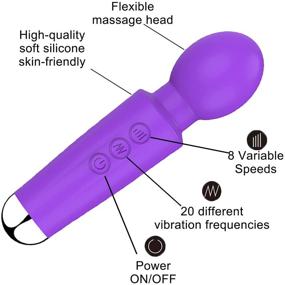 img 2 attached to SEAWINTING Wand Massager Waterproof Rechargeable