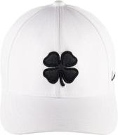 iron flex cap: unleash the style and comfort with black clover! logo