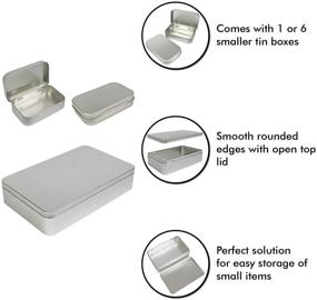 img 2 attached to Rectangular Containers Jewelry Storage Organization