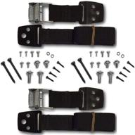 👶 secure your child's safety with babykeeps anti-tip straps - anchor tv & furniture for baby proofing - reliable heavy duty safety straps with metal plates - complete with mounting hardware (4 pack) logo
