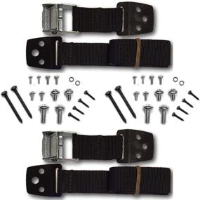 img 4 attached to 👶 Secure Your Child's Safety with BabyKeeps Anti-Tip Straps - Anchor TV & Furniture for Baby Proofing - Reliable Heavy Duty Safety Straps with Metal Plates - Complete with Mounting Hardware (4 Pack)