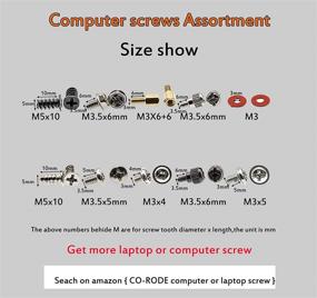 img 3 attached to 💻 Enhanced PC Computer Screw Standoffs Assortment Kit - Ideal for Hard Drive, Computer Case, Motherboard, Fan, Power and Graphics Components