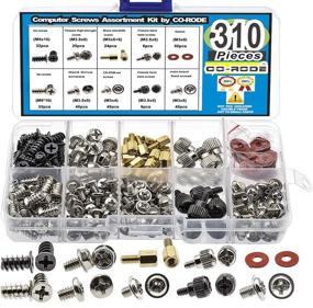 img 4 attached to 💻 Enhanced PC Computer Screw Standoffs Assortment Kit - Ideal for Hard Drive, Computer Case, Motherboard, Fan, Power and Graphics Components