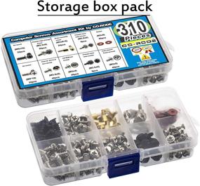img 2 attached to 💻 Enhanced PC Computer Screw Standoffs Assortment Kit - Ideal for Hard Drive, Computer Case, Motherboard, Fan, Power and Graphics Components