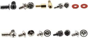 img 1 attached to 💻 Enhanced PC Computer Screw Standoffs Assortment Kit - Ideal for Hard Drive, Computer Case, Motherboard, Fan, Power and Graphics Components