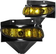 улучшите свой ford mustang gt 99-04 с помощью фар противотуманных фар dna motoring flztl115am! логотип