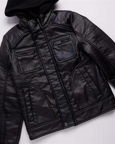 img 2 attached to Urban Republic Leather Jacket Fleece