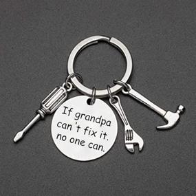 img 2 attached to Hilarious Keychain Grandpa Birthday Keyring: The Perfectly Amusing Gift