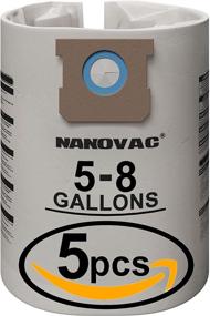 img 4 attached to 🛍️ Shop Vac Bags 5-8 Gallon - VF2004, 90671, 90661 Compatible Shop Vac Bags (5 Pack)