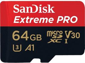 img 2 attached to 📷 High-Performance 64GB SanDisk Extreme Pro 4K Memory Card for GoPro Hero 6, Fusion, Hero 5, Karma Drone, Hero 4, Session, Hero 3, 3+, Hero + Black - UHS-1 V30 64G Micro SDXC with Everything But Stromboli Card Reader