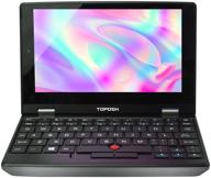 toposh 7 inch mini laptop: touch screen notebook computer with windows 10 pro, 8gb ram, 256gb ssd, intel celeron j3455, quad core 1.5ghz processor - perfect pocket pc for anywhere! logo