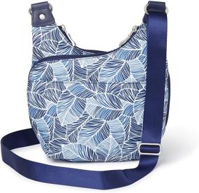 img 3 attached to 🌸 Сумки и кошельки Baggallini Classic Floral для женщин с защитой от RFID – Включены стильные плечевые сумки!