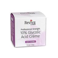 💆 reviva labs glycolic acid cream - 10% concentration, 1.5 oz: potential package variations logo