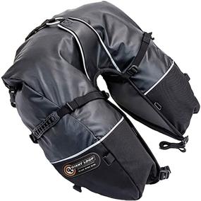 img 4 attached to Giant Loop CSB-BLACK Coyote Saddlebag - 39L: Spacious and Durable Storage Solution