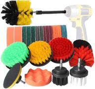 bygd 26-piece drill brush attachment set: effective cleaning brushes for car, grout, tiles, sinks, bathtub, bathroom, kitchen logo