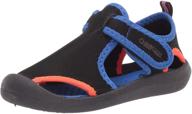 oshkosh bgosh aquatic water sandal boys' shoes: stylish sandals for water activities logo