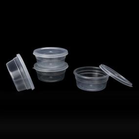 img 1 attached to Convenient 40-Pack Fyess Slime and Foam Ball Storage Containers with Lids: Ideal for 20g Slimes