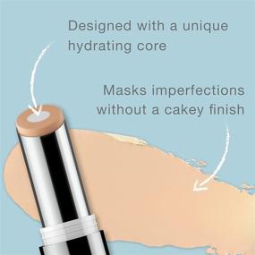 img 1 attached to 💧 Neutrogena Hydro Boost Hydrating Concealer Stick - Lightweight Oil-Free Cover-Up Makeup for Dry Skin, Non-Greasy and Non-Comedogenic with Hyaluronic Acid - Shade 30 Light/Medium, 0.12 Oz