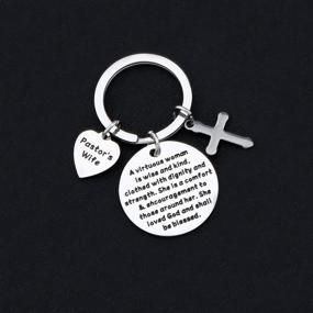 img 2 attached to BAUNA Appreciation Encouragement Keychain Ministers