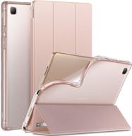 📱 infiland galaxy tab a7 10.4 2020 case - smart stand cover with frosted translucent back for samsung galaxy tab a7 10.4-inch sm-t500/t505/t507 2020 tablet - auto wake/sleep - rose-gold логотип