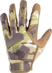 img 3 attached to 🧤 Motorcycle Protective Gloves: AXBXCX Camouflage Full Finger Gloves