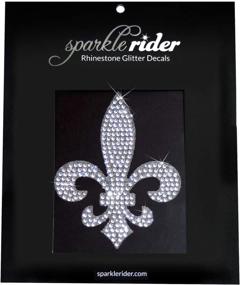 img 4 attached to Sparkle Rider Fleur Rhinestone Stickers