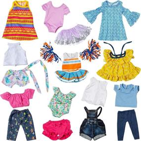 img 3 attached to 🎀 Ecore Cheerleader Clothing and Accessories - Fun and Stylish!