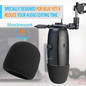 img 3 attached to Shockmount Windscreen Vibration Microphone YOUSHARES