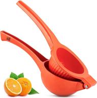 last drop orange squeezer: get every last 🍊 bit of fresh juice with this premium metal manual juicer logo