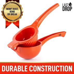 img 3 attached to Last Drop Orange Squeezer: Get Every Last 🍊 Bit of Fresh Juice with this Premium Metal Manual Juicer