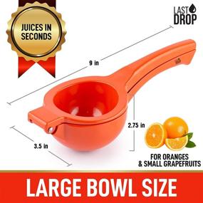 img 2 attached to Last Drop Orange Squeezer: Get Every Last 🍊 Bit of Fresh Juice with this Premium Metal Manual Juicer