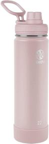 img 4 attached to 22 Ounce Blush Takeya Actives Insulated Water Bottle with Spout Lid