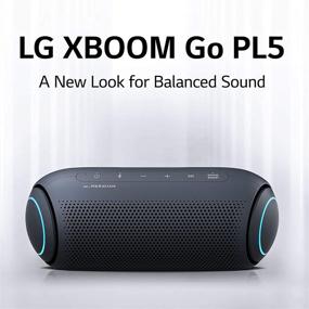 img 3 attached to 🔊 LG Dual Action Bass Portable Wireless Bluetooth Speaker - Black, Meridian Technology, Water-Resistant, 18 Hr Battery Life