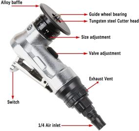 img 1 attached to 🔧 YKLP Pneumatic Chamfering Portable Deburring: Enhance Precision and Efficiency