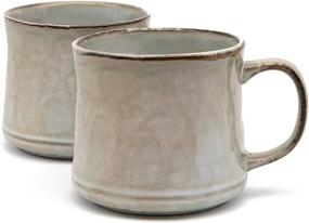 img 4 attached to ☕ Stoneware Microwave Dishwasher-Safe Glazed Coffee