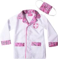 👩 doctor pretend costume by storybook wishes: unleash imagination and fun! logo