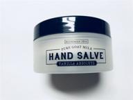 beekman 1801 pure goat milk hand salve vanilla absolute: nourishing care for soft hands - 2.5oz logo