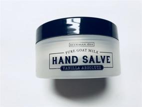 img 1 attached to Beekman 1801 Pure Goat Milk Hand Salve Vanilla Absolute: Nourishing Care for Soft Hands - 2.5oz