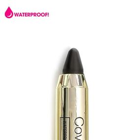 img 1 attached to 💧 Waterproof Chubby Pencil in Medium Brown - Cover Your Gray, 0.1 oz