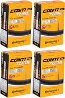 🚴 set of 4 continental 28-inch presta valve inner tubes with 42mm sv for enhanced seo logo