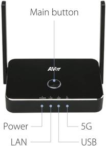 img 1 attached to 🔌 AVer AW200: Standalone Wireless Presentation System – Expandable Conference Room Solution with 4K Transmitter, Receiver, HDMI & WiFi Display Sharing – Supports All Operating Systems