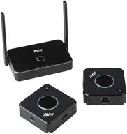🔌 aver aw200: standalone wireless presentation system – expandable conference room solution with 4k transmitter, receiver, hdmi & wifi display sharing – supports all operating systems logo
