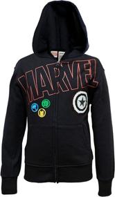 img 2 attached to 🦸 Marvel Heroes Fashion Hoodie Sweatshirt: Stylish Boys' Clothing in Fashion Hoodies & Sweatshirts