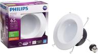 💡 philips led myliving dimmable downlight recessed lighting: 6-pack, 650-lumens, soft white, 2700k, 11w (65w eq.), e26 medium base логотип