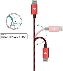 img 3 attached to ⚡ Unleash Ultimate Charging Power with RAMPOW Compatible Apple Lightning Certified