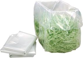 img 1 attached to 🗑️ HSM 1310 Shredder Bags, 11 Gallon Capacity, Clear, 13x10x24 Inches