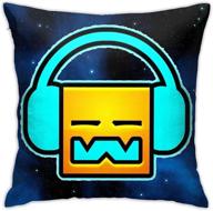 🎵 fabarts geometry music dash decor throw pillow case cushion cover sofa bed home décor square pillowcase protector 18x18 inch standard size logo