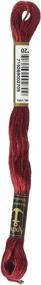 img 2 attached to 🧵 Anchor Six Strand Embroidery Floss 8.75 Yards - Burgundy Medium Dark (12 per Box): Premium Quality Thread for Beautiful Embroidery Projects