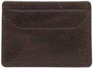 frye womens logan money cognac men's accessories in wallets, card cases & money organizers логотип